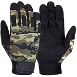 Rothco L/W All Purpose Duty Gloves, Woodland Camo, Medium [並行輸入品]