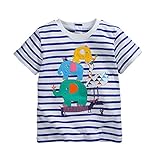 Taiycyxgan Little Girls & Boys夏コットンかわいいTシャツ( 18monthsを6years )