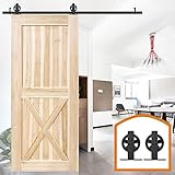 HomeDeco Hardware 室内建具 内装引き戸扉 ドアレール アウトドア用品 激安 8 FT (2.44メートル) シングルドア