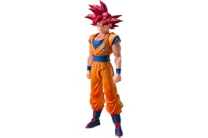 TAMASHII NATIONS S.H.フィギュアーツ ドラゴンボール超 超サイヤ人ゴッド孫悟空〈神の気を纏いし姿〉約145mm PVC&ABS製 塗装済み可動フィギュア
