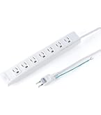 Amazon.co.jp: エレコム 電源タップ コンセント 雷ガード マグネット付