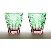 Amazon | 硝子工房 彩鳳 江戸切子 焼酎グラス ロックグラス