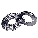 Liebeye メタル ロック 解除 ラビリンス 脳ティーザー 知的 運動 ミニ パズルティーン エイジャー/ アダルト 円形亜鉛合金 玩具