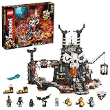 レゴ(LEGO) ニンジャゴー 魔界の砦 スカルジャイル 組み立てセット ゲーム ミニフィギュア8体 9才以上向けおもちゃ 71722