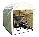 FANTY アルミ サイクル ハウス アイボリー 3台用