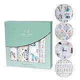 [エイデンアンドアネイ]ADEN＋ANAIS クラシック スワドル 4枚セット PAPER TALES[並行輸入品]