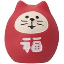 専用 おまとめです  福猫ダルマ Amazon.co.jp: デコレコーポレーション concombre 豆福マスコット 福猫