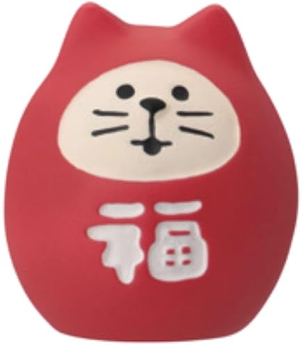 Amazon.co.jp: デコレ(Decole) ZCB-62737「幸福 猫だるま ペアセット