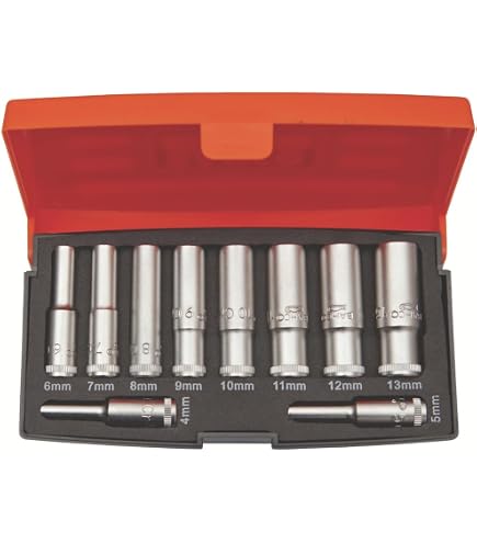 【週末セール】BAHCO インチソケットセット 1/2 差込角12.7mm Amazon.co.jp: BAHCO(バーコ) Socket Wrench Set インチソケットセット