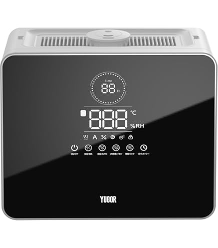 Amazon.co.jp: 加湿器 大容量 8L 【2024極上加湿・UV四重除菌・ダブル