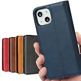 iPhone 14 ケース 手帳型 アイフォン14 iPhone14 ケース アイホン14 カバー iphone14スマホケース アイフォン 14 手帳ケース アイホン 14 携帯カバー iPhone14ケース CASE アイフォン14 ケースカバー 適用 iCoverCase 合成皮革 内蔵マグネット カードケース スマホケース 携帯カバー カード入れ スタンド 落ち着いた色 レトロ ネイビー
