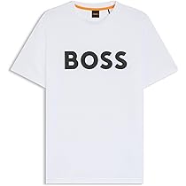 Amazon | [BOSS] [ボス] ラバープリント ロゴ コットン