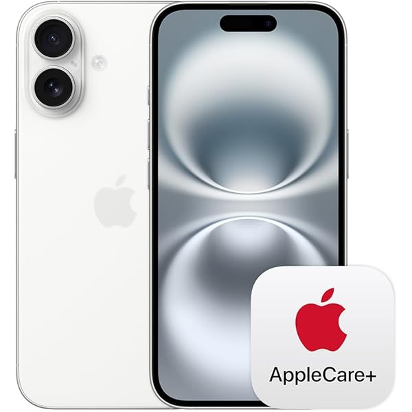 Amazon | Apple iPhone 16 (256 GB) - ホワイト + 2年延長 AppleCare+