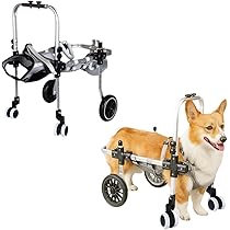 Amazon.co.jp: 犬用車椅子 四輪 軽量 安定設計 歩行補助 ペット