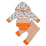Bestjpshop 子供服　ベビー服　 ２点セット（ロンパース＋パンツ)　長袖 　可愛い　幼児　赤ちゃん　新生児パジャマ　フクロウ柄　春秋　ロンパース　カバーオール　出産祝い/プレゼント　四季兼用