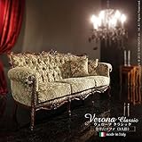 ヴェローナクラシック 金華山ソファ（3人掛け） イタリア 家具 ヨーロピアン アンティーク風