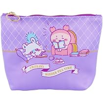 Amazon.co.jp: サンスター文具 ちいかわ ポーチ クリアポーチ モモンガ