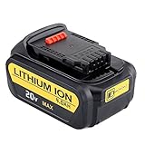 URPOWER 20V 4000mAh Power Tool Batteries for Dewalt DCB200-2 DCB180 DCB200 DCB203 DCB204-2 DCB205-2 