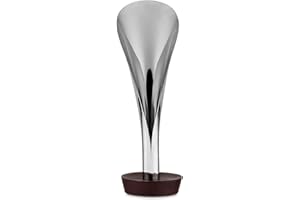 Alessi Lily, Incense Burner in 18/10 Stainless Steel and Wood.