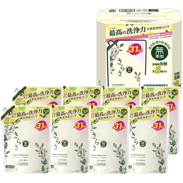 さらさ　洗濯洗剤6袋 P&G 洗濯洗剤 さらさ 洗剤 詰め替え 衣類用洗剤 1490ml 6個