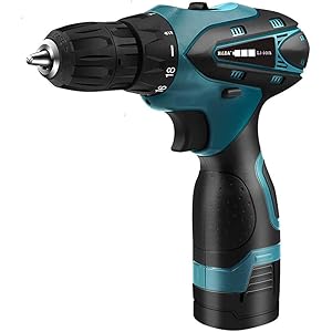 HiLDA 電動ドリルドライバー 電動ドライバー 電動ドリル ドリルドライバー セット ミニドライバー 16.8V コードレス 二段変速 正逆切替 18+1段階トルク調節 最大35N.m 充電式 過負荷保護 過熱保護 放電保護 120分連続作業 DIY 家具組み立て ビット25点付き LED 電量インジケーターライト 電動工具 収納箱付き 日本語取扱説明書付き