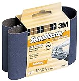 3M SandBlaster 9191NA 3-Inch by 21-Inch 120-Grit Sanding Belt [並行輸入品]