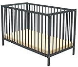Grapi Cot Bed (Anthracite) by Grapi