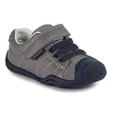 [ペディペド] pediped Grip n Go グリップゴー Jake ジェイク - セカンドベビーシューズ ベビースニーカー グレーブルー EU22 (日本サイズ14cm) 【並行輸入】
