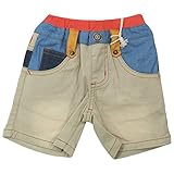 【春物】 CHILD CHAMP(チャイルド チャンプ) ストレッチツイル/デニムバックプリントハーフパンツ 120cm /BE NO.C-86161354