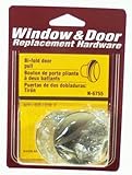 Prime-Line Products N 6755 Bi-Fold Door Pull Knob with Screws, 1-3/4-Inch, Brass,(Pack of 2) [並行輸入品]