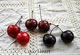 ~Coco Heart~ ミックスチェリー6個セット (リース・プリザ・ドライフラワー）