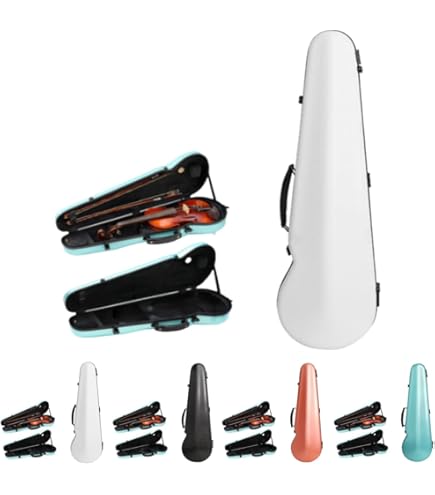 Amazon | Grazioso 軽量三角型バイオリンケース CVN-100 (ラベンダー