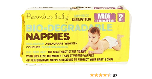 beaming baby nappies size 1