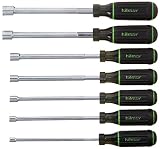 Hilmor 1839075 Shaft Magnetic Nut Driver Set, 6', 7 Piece [並行輸入品]