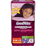Huggies Goodnite Youth Pant Girl L/Xl Jumb 12-Count (Pack of 4) (並行輸入品)