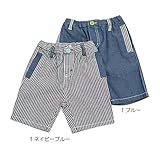 Bobson(ボブソン) ハーフパンツ (80～130cm) キムラタンの子供服 (77167x77667-161b) ネイビーブルー 90