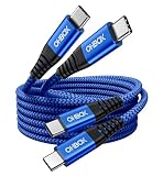 USB C ケーブル 2M 2本 PD対応 60W急速充電 タイプ C ケー ブル USB-C & USBC 断線防止 高速データ転送 Type-C to Type-Cケ ーブル iPhone 17 / 16 / 15 Galaxy S25 / S24 / S23 MacBook Air/Pro iPad