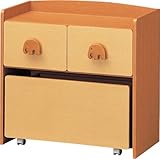 PTT-7575TOY 白井産業 シライ PETITAN プチタン トイボックス おもちゃ箱 児童用 子供用 引き出し付