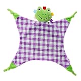 Baosity 全5種類　毛布のおもちゃ　赤ちゃん　動物の形　 洗える 軽量 - カエル