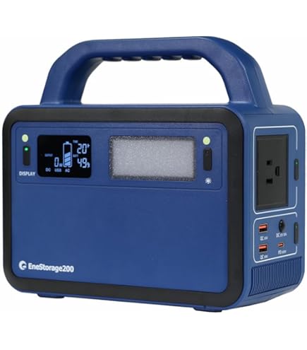 EneStorage200 ポータブル電源 200W 新品 Amazon.co.jp: グッド・グッズ ポータブル電源 153.6WH 200W 48000mAh
