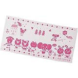 306774/モンスイユ/【RUB A DUB DUB 】Ｒ．ベビー湯上りガーゼ（ピンク）/ラブアダブダブ/キッズ/ベビー/アニマル/タオル/シーツ/寝具/赤ちゃん/ギフト/プレゼント