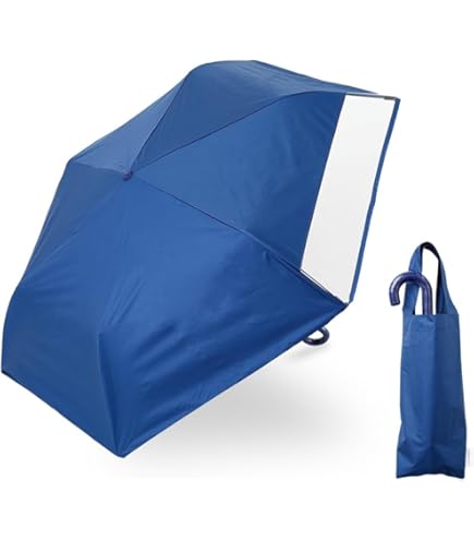 Amazon.co.jp: サンバリア100 3段折 コンビmoku ブルー 品 : ファッション