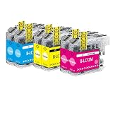 ブラザー用 LC12 LC17 (2C/2M/2Y)互換インク カートリッジ ブラザー用 B-LC12互換インク B-LC17互換インク (残量表示機能付/個包装) (中身:LC12C=B12C/ LC12M=B12M/ LC12Y=B12Y 各2個 6本セット)
