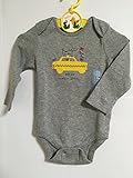 baby GAP ロンパース (グレー・NEWYORK)70cm 6-12M
