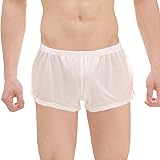【UzHot】メンズ下着　滑らかなアイスシルク　通気性が良い、セクシーメンズパンツ　アイスシルク　男性下着