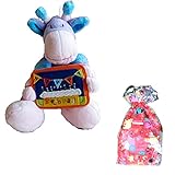 メモリアルギフト 洗えるぬいぐるみ　キリン バースディのタグつき 通常子供ラッピング