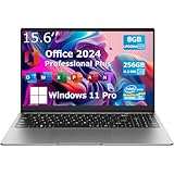 TPV ノートパソコン 15.6型 IPS液晶 Win11 Pro Office 2024 Celeron 8GB/256GB SSD Wi-Fi ウェブカメラ付き