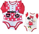 Disney ディズニーベビー服 長袖 なりきりロンパース ミニーマウス 70ｃｍ