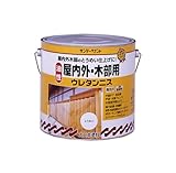 サンデーペイント 油性屋外木部用ウレタンニス 3L トウメイ