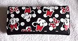 ディズニー 財布 MINNIE MOUSE DISNEY STORE WALLET by LOUNGE FLY BLACK/RED/WHITE [並行輸入品]